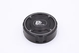 PP Tuning Brake / Oil Cap / Reservoirdop – Caps for fluid tank M52 x 4  (inner diameter 49 mm) – Zwart