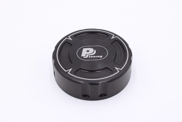 PP Tuning Brake / Oil Cap / Reservoirdop – Caps for fluid tank M52 x 4  (inner diameter 49 mm) – Zwart