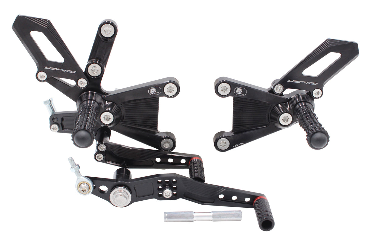 PP Tuning Rearset / Remschakelset Yamaha R9 (2025–) – PURE CONCEPT / 696