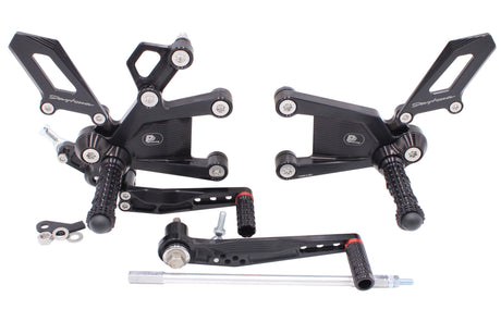 PP Tuning Rearset / Remschakelset Triumph Daytona 660 (2024-2026) – PURE CONCEPT / 528