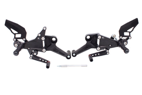 PP Tuning Rearset / Remschakelset Aprilia RS 660 / Tuono 660 (2021-) – PURE CONCEPT – Standaard Shift / 505
