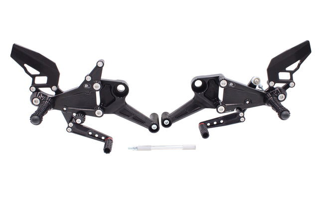 PP Tuning Rearset / Remschakelset Aprilia RS 660 / Tuono 660 (2021-) – PURE CONCEPT – Standaard Shift / 505