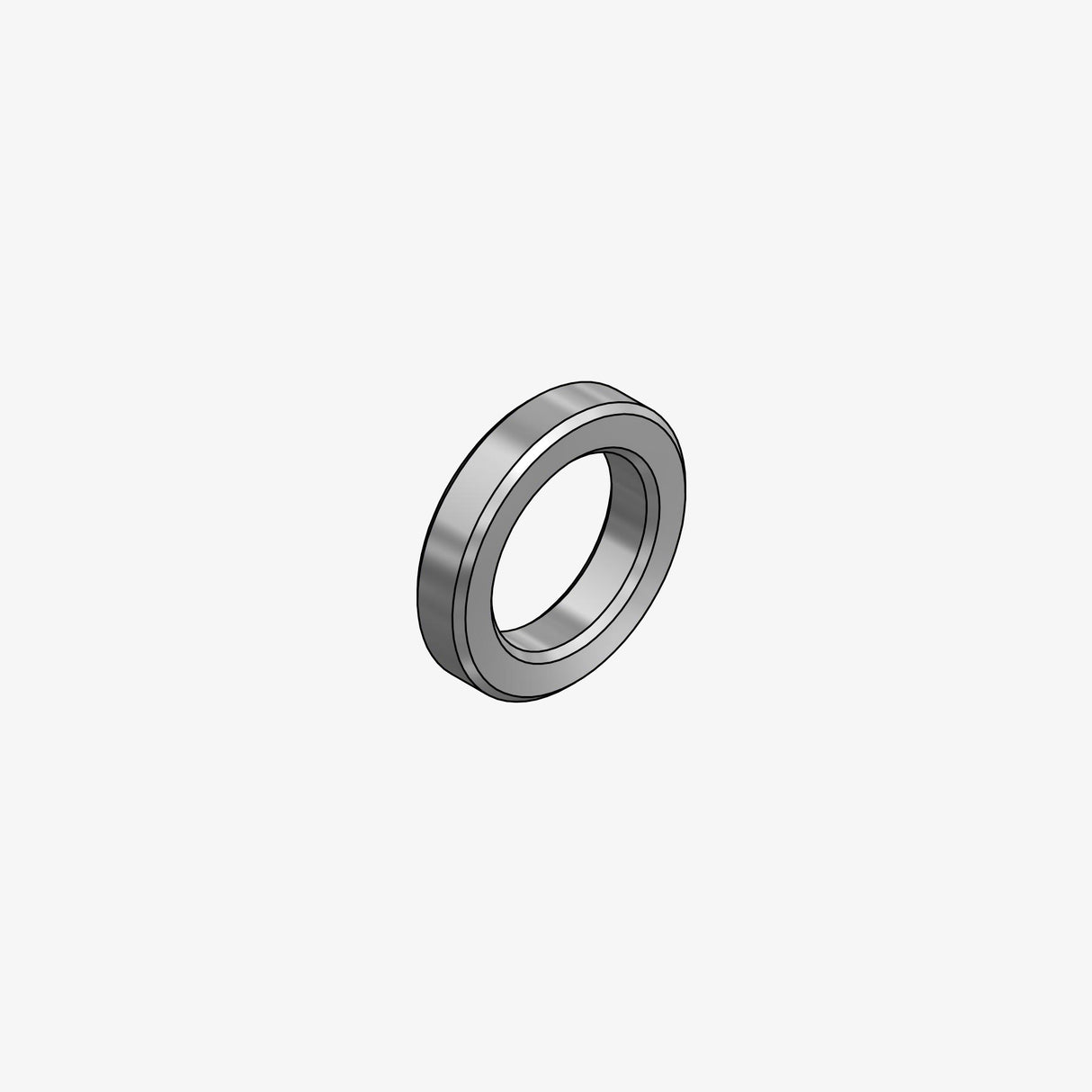 Aluminum bush spare part