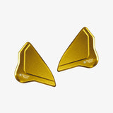 Bonamici Aluminum Blocks mirror Yamaha YZF R7 21> / R9 2025  - GOLD - BM08_GO