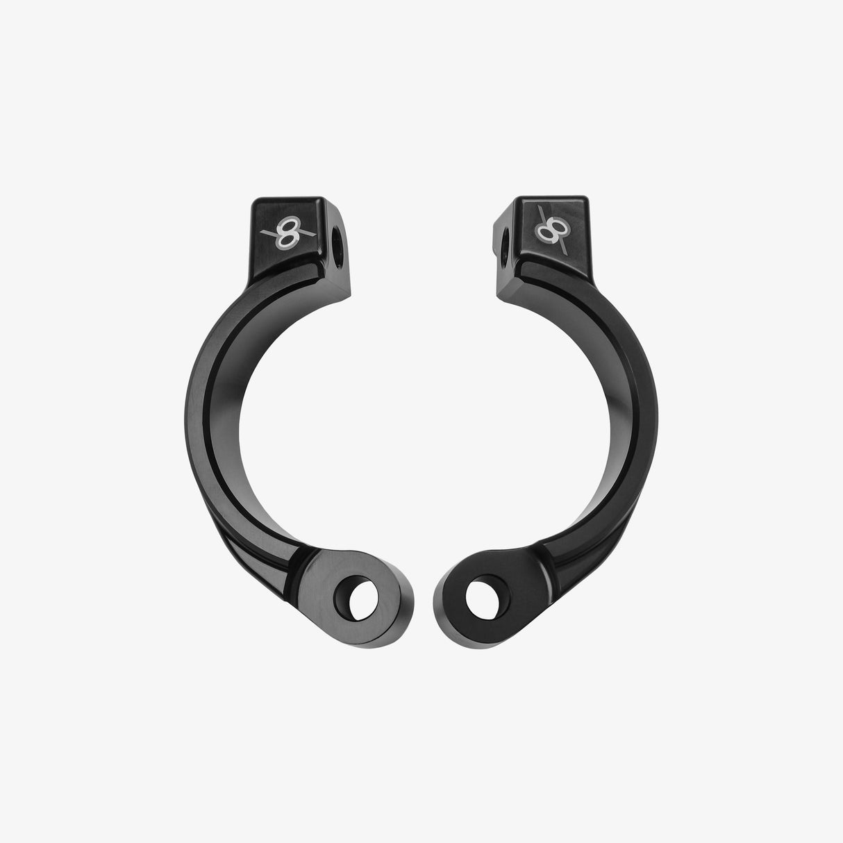 Aluminum Clamps for OEM steering plate BMW S 1000 RR - M 1000 RR 19>