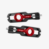 Bonamici Aluminum chain adjuster BMW S 1000 RR 08-18 - RED - CHAD01_RE