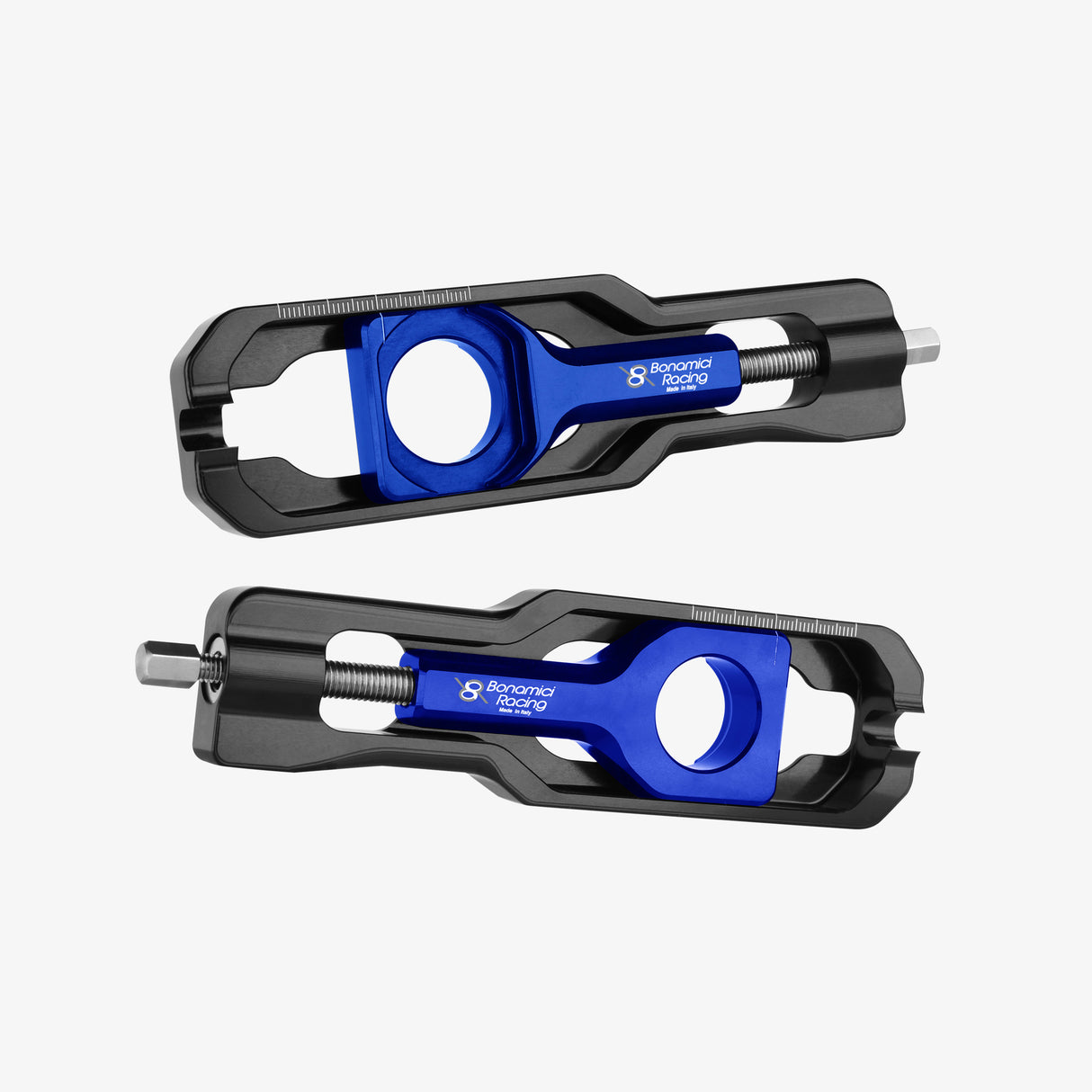 Aluminum chain adjuster Kawasaki ZX-10R 16> - BLUE