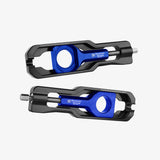 Bonamici Aluminum chain adjuster Kawasaki ZX-10R 16> - BLUE - CHAD02_BL