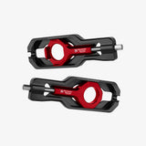 Bonamici Aluminum chain adjuster Yamaha YZF R1/MT-10 15-19 - RED - CHAD03_RE