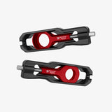 Bonamici Aluminum chain adjuster Yamaha YZF R6 17> - RED - CHAD07_RE