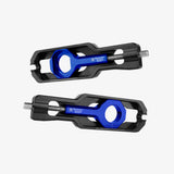 Bonamici Aluminum chain adjuster BMW S 1000 RR 19> - BLUE - CHAD09_BL