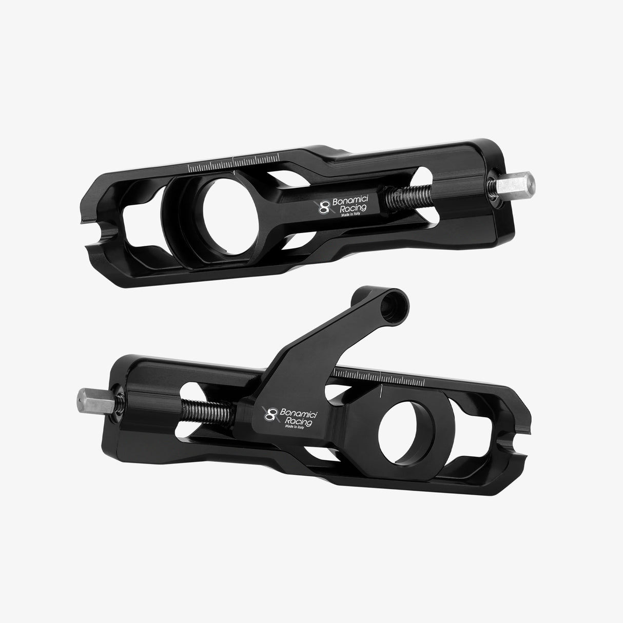Aluminum chain adjuster with brake caliper support Yamaha R9 2025
