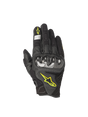 Alpinestars SMX-1 Air v2 Motorhandschoenen Zwart en fluogeel, productfoto 1