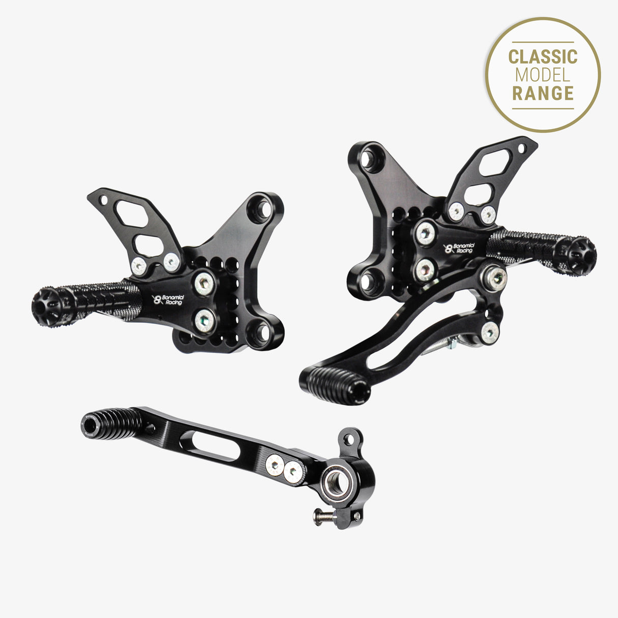 Aluminum rearsets Ducati 749 / 999 02-20