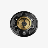 Bonamici Aluminum tank cap for BMW S 1000 RR 08> - M 1000 RR 21> - S 1000 R 12> - M 1000 R 23> - BRONZE - FC040_BR