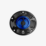 Bonamici Aluminum tank cap for Ducati Panigale - Streetfighter - Scrambler - BLUE - FC050_BL
