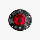 Bonamici Aluminum tank cap for Ducati Panigale - Streetfighter - Scrambler - RED - FC050_RE