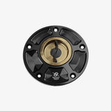 Bonamici Aluminum tank cap for Kawasaki ZX-6R 07-17 - ZX-10R 06-20 - ER-6N - Z800 - Z1000 - BRONZE - FC070_BR