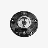 Bonamici Aluminum tank cap for Kawasaki ZX-6R 07-17 - ZX-10R 06-20 - ER-6N - Z800 - Z1000 - SILVER - FC070_SI