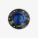 Bonamici Aluminum tank cap for Aprilia RS660 - Tuono 660 - MV Agusta F3 11-18 - BLUE - FC090_BL