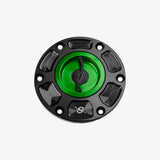 Bonamici Aluminum tank cap for Aprilia RS660 - Tuono 660 - MV Agusta F3 11-18 - GREEN - FC090_GR