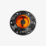 Bonamici Aluminum tank cap for Aprilia RS660 - Tuono 660 - MV Agusta F3 11-18 - ORANGE - FC090_OR
