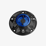 Bonamici Aluminum tank cap for Yamaha all models - BLUE - FC110_BL