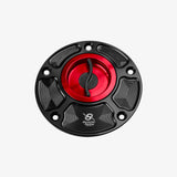 Bonamici Aluminum tank cap for Yamaha all models - RED - FC110_RE