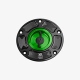 Bonamici Aluminum tank cap for MV Agusta F4 - B4 10-19 - GREEN - FC130_GR