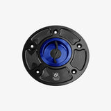 Bonamici Aluminum tank cap for Honda CBR 1000 RR 14-16 - BLUE - FC150_BL