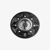 Bonamici Aluminum tank cap for Kawasaki Ninja 400 - ZX-4R/RR 23> - ZX-6R 19-23 - ZX-10R 21> - Z650 - Z900 - SILVER - FC170_SI