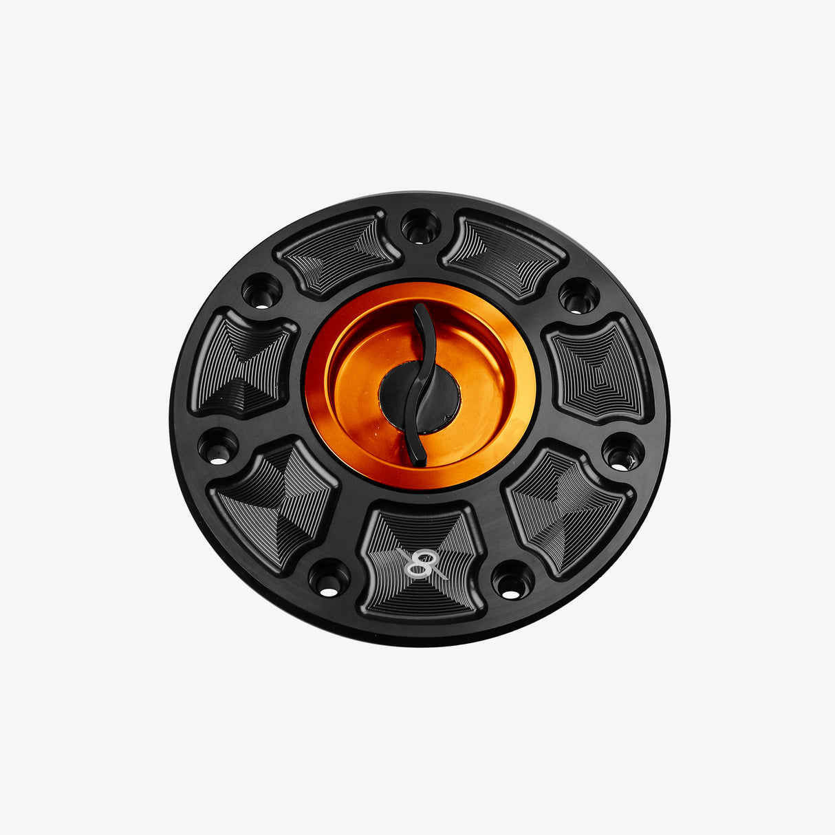 Aluminum tank cap for KTM RC390 - Duke 390-790-890 - ORANGE