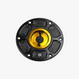 Bonamici Aluminum tank cap for KTM 1290 Super Duke 14-23 - GOLD - FC210_GO