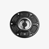 Bonamici Aluminum tank cap for KTM 1290 Super Duke 14-23 - SILVER - FC210_SI
