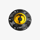 Bonamici Aluminum tank cap for Triumph Daytona 06-17 - Street Triple 06> - Speed Triple 11-20 - GOLD - FC220_GO