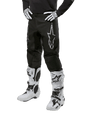 Alpinestars Fluid Graphite Crossbroek Zwart en zilver, vooraanzicht