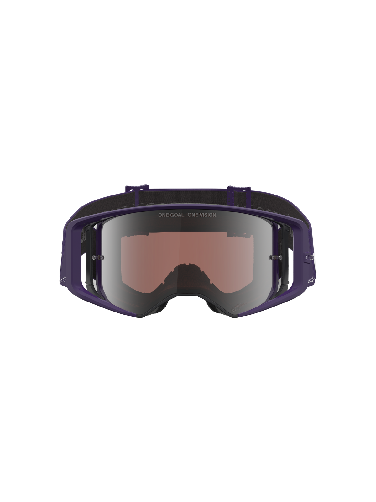 Alpinestars Supertech LTD HUNTA96 XXV Crossbril Paars en wit, productfoto 4
