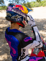 Alpinestars Supertech LTD HUNTA96 XXV Crossbril Paars en wit, productfoto 7