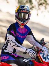 Alpinestars Supertech LTD HUNTA96 XXV Crossbril Paars en wit, productfoto 8