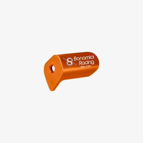 Bonamici Aluminum frontpeg spare part for LPRR - ORANGE - LPP_DX_OR