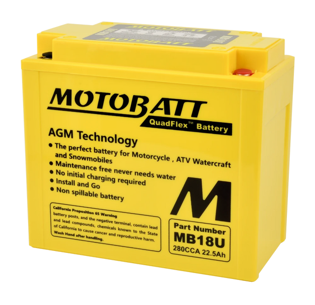 Motobatt Accu MB18U