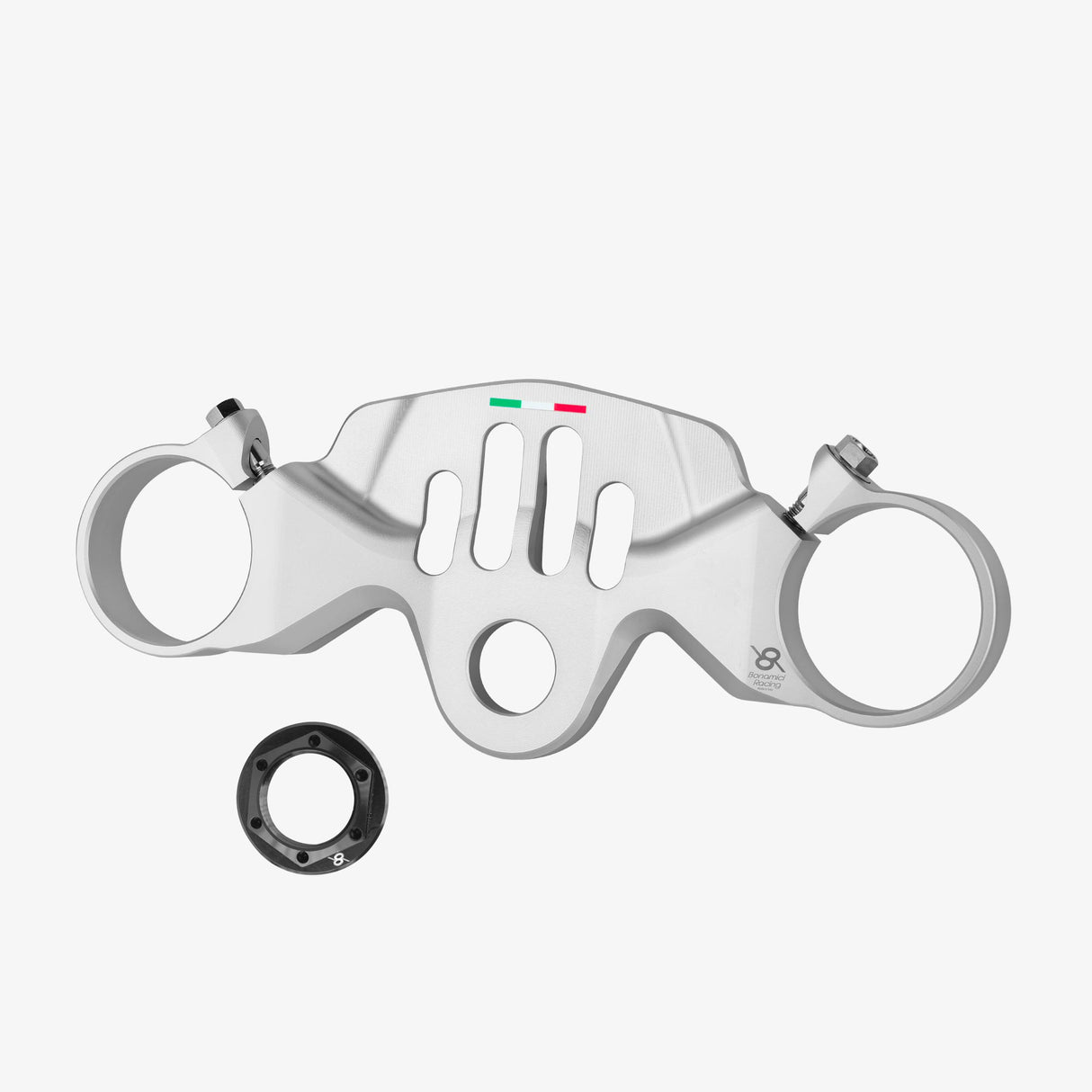 Aluminum top triple clamp Triumph Speed Triple 1200 RR 22> SILVER