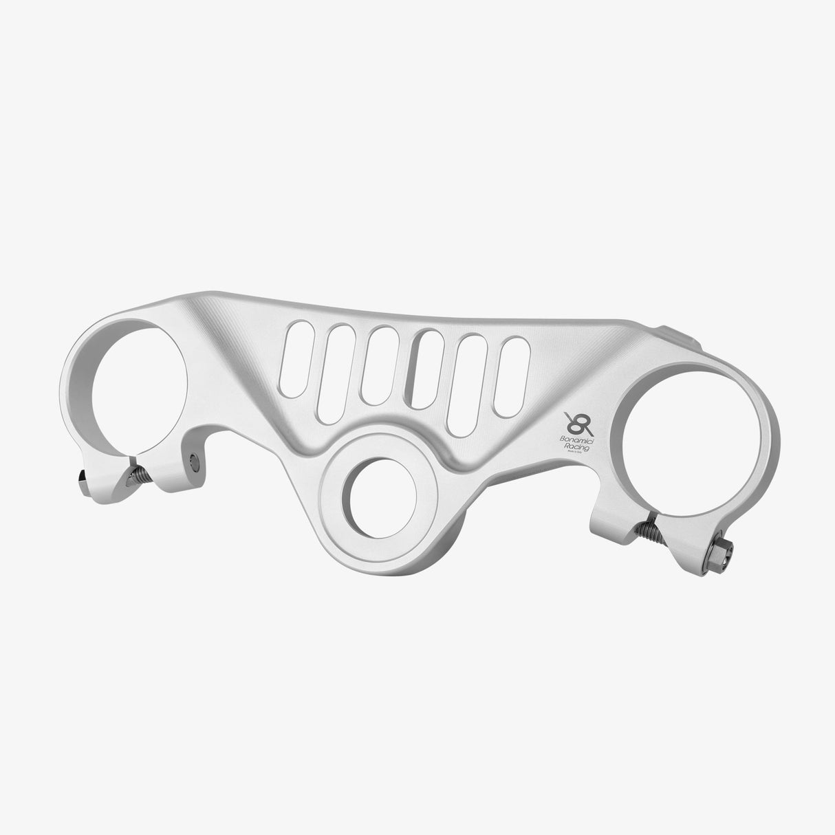 Aluminum top triple clamp Yamaha YZF R6 “Race” 17> - SILVER