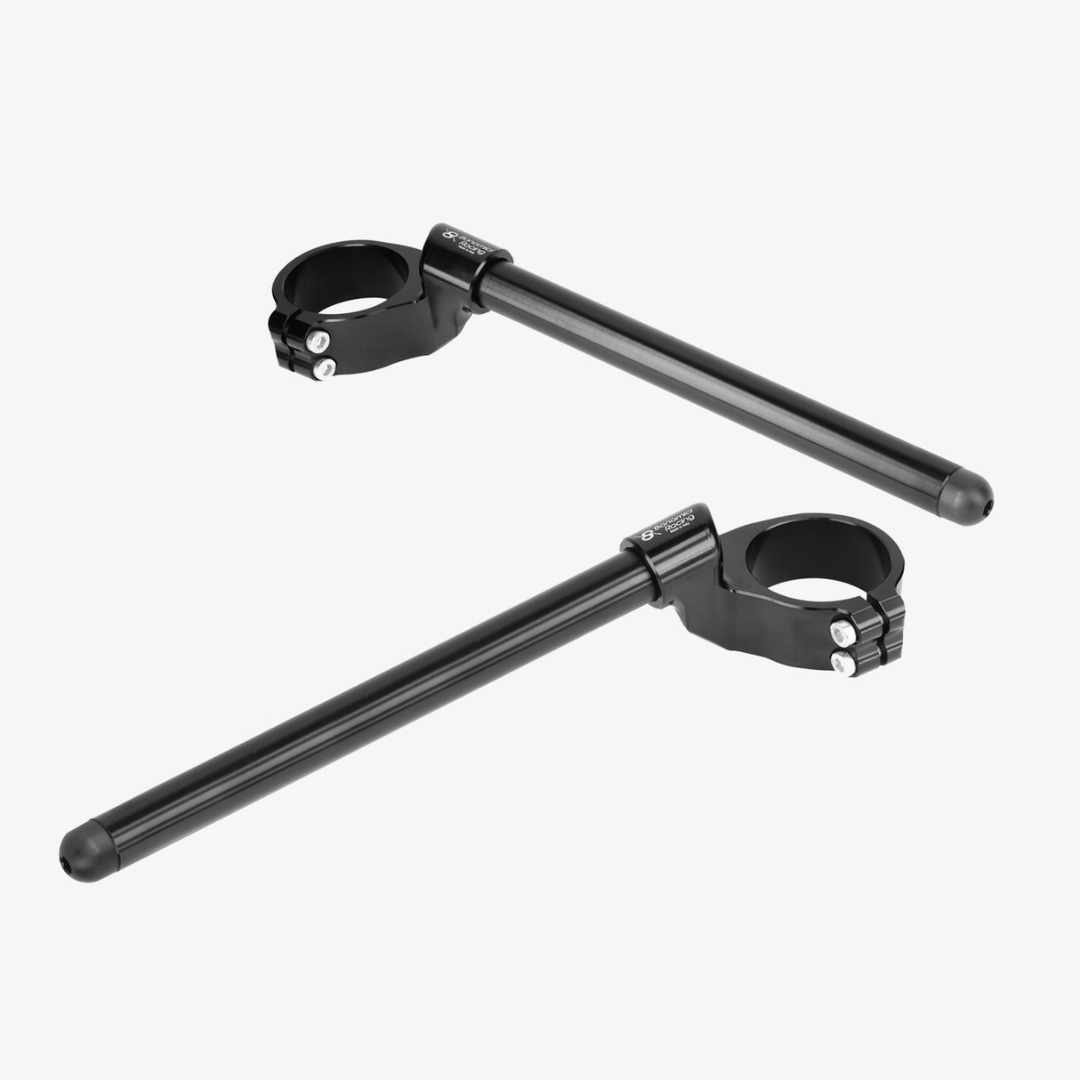Aluminum clip-ons Diameter 51 mm Raised