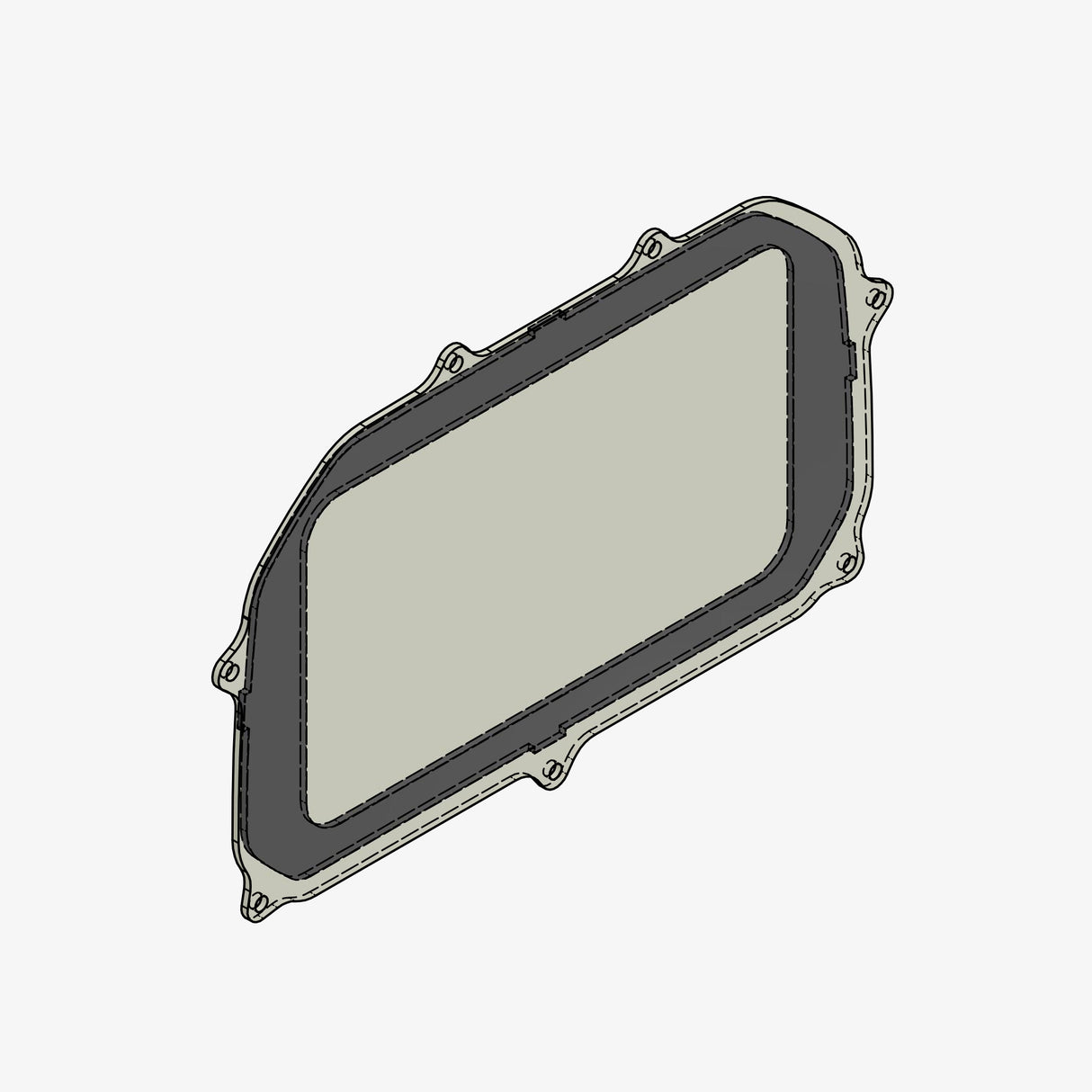 PMMA glass spare part BMW S 1000 RR 19>