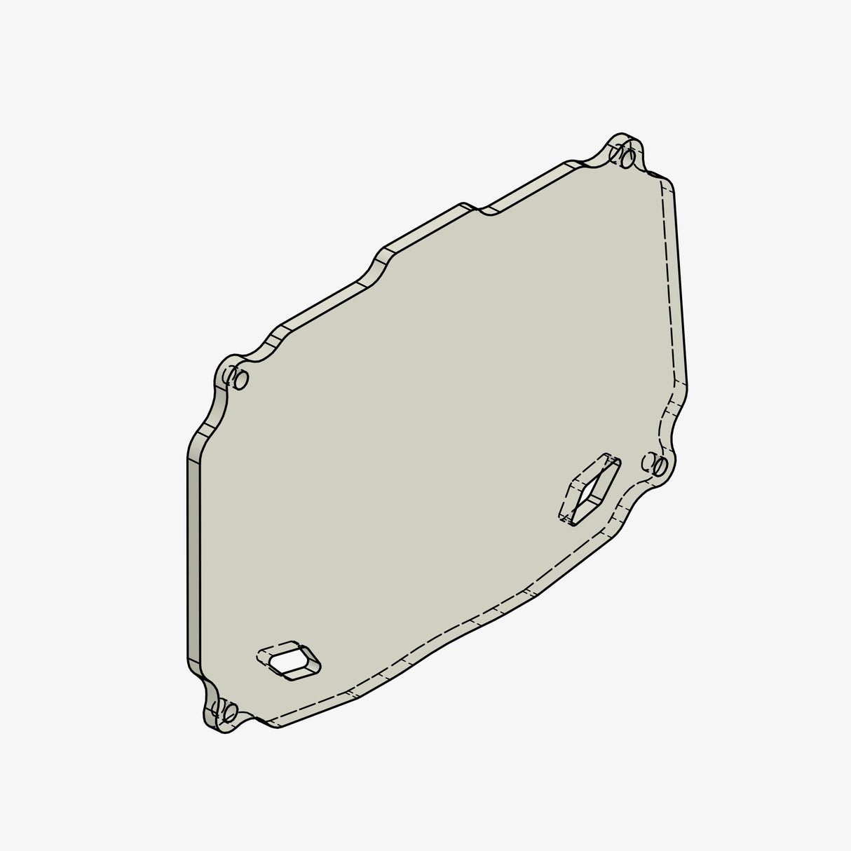 PMMA glass spare part Kawasaki Z900 20>