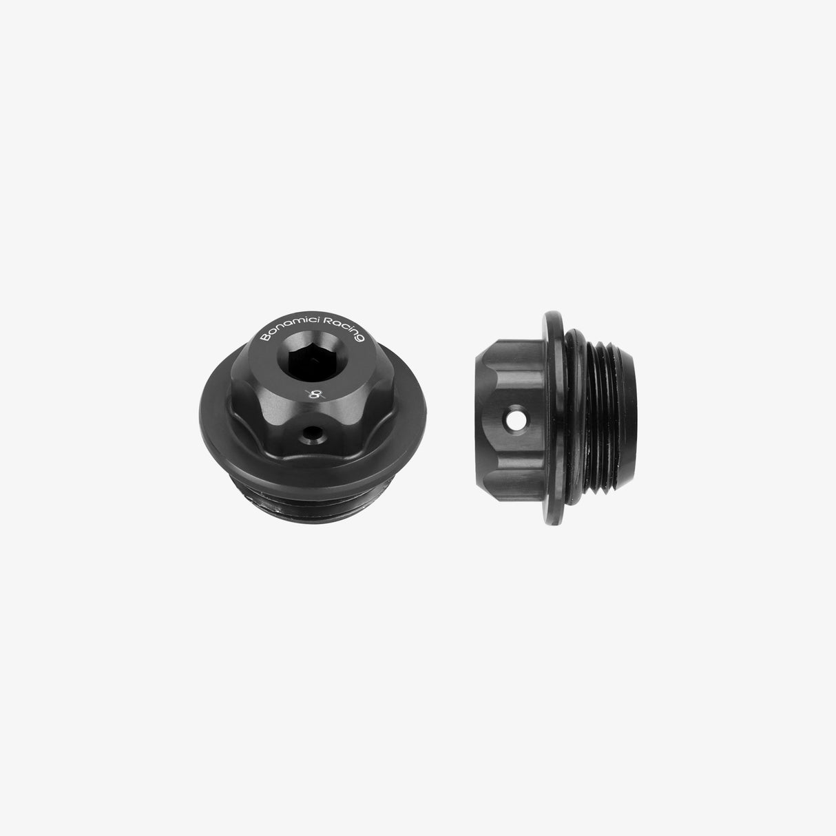 Aluminum oil cap for Ducati M22x1,5