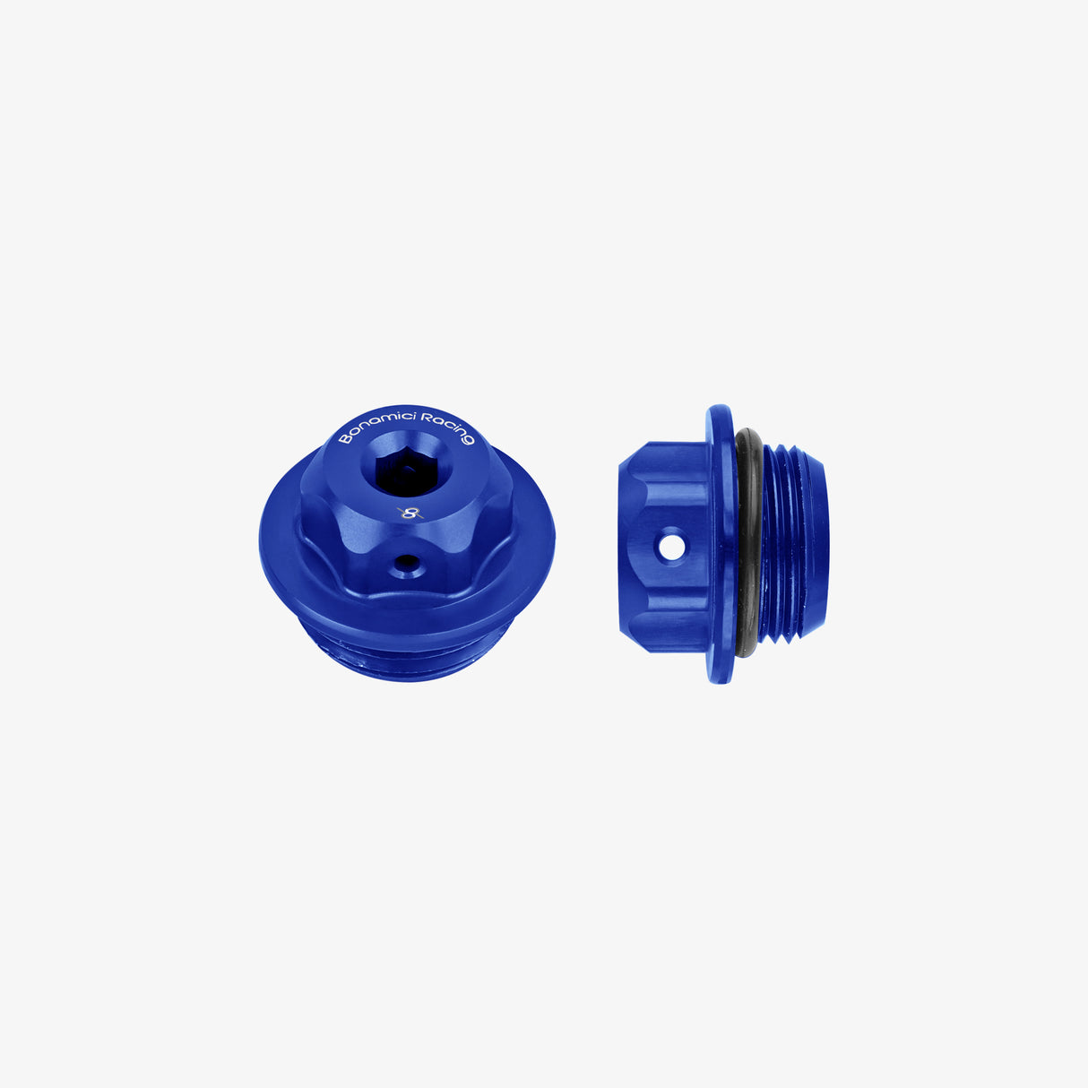 Aluminum oil cap for Ducati M22x1,5