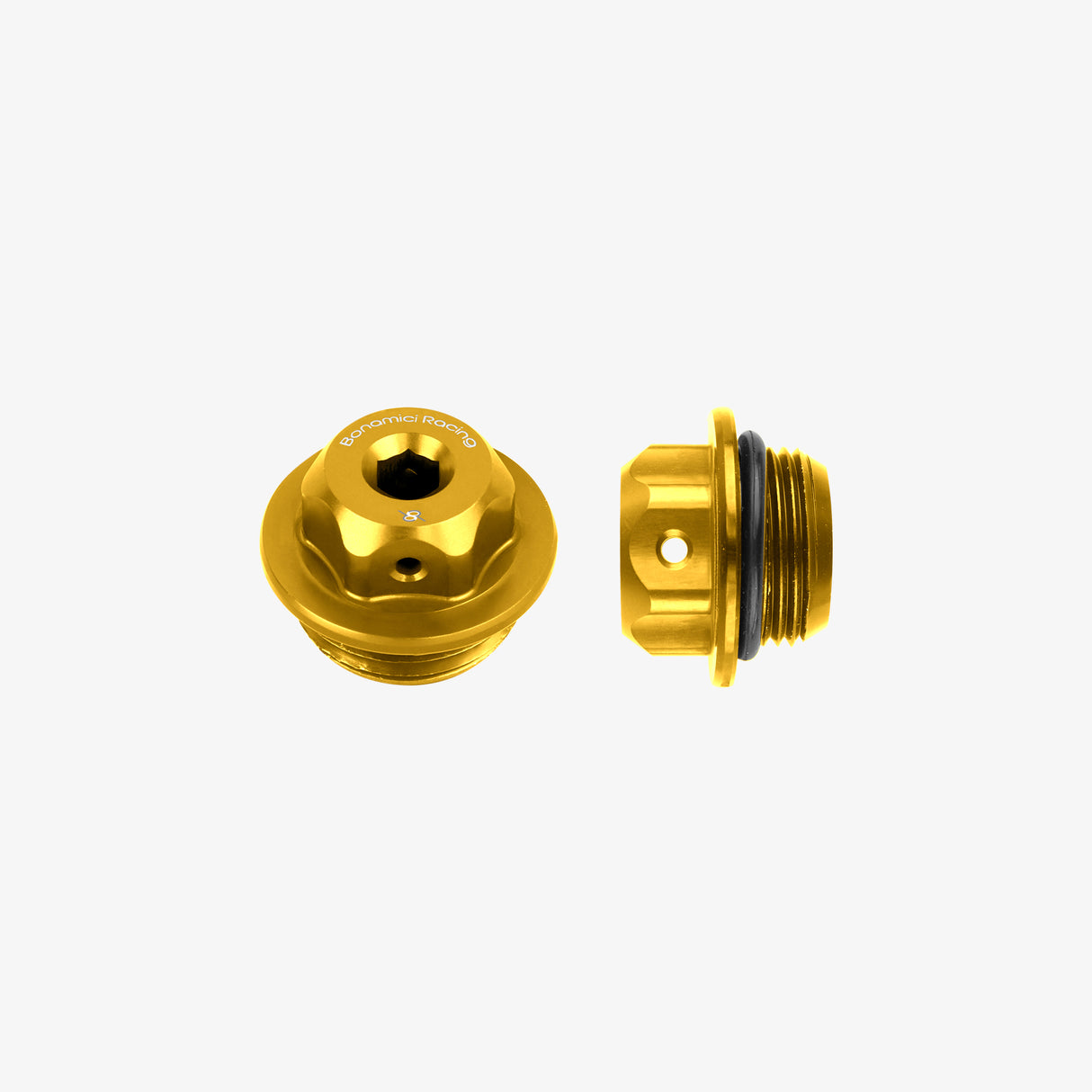 Aluminum oil cap for Ducati M22x1,5