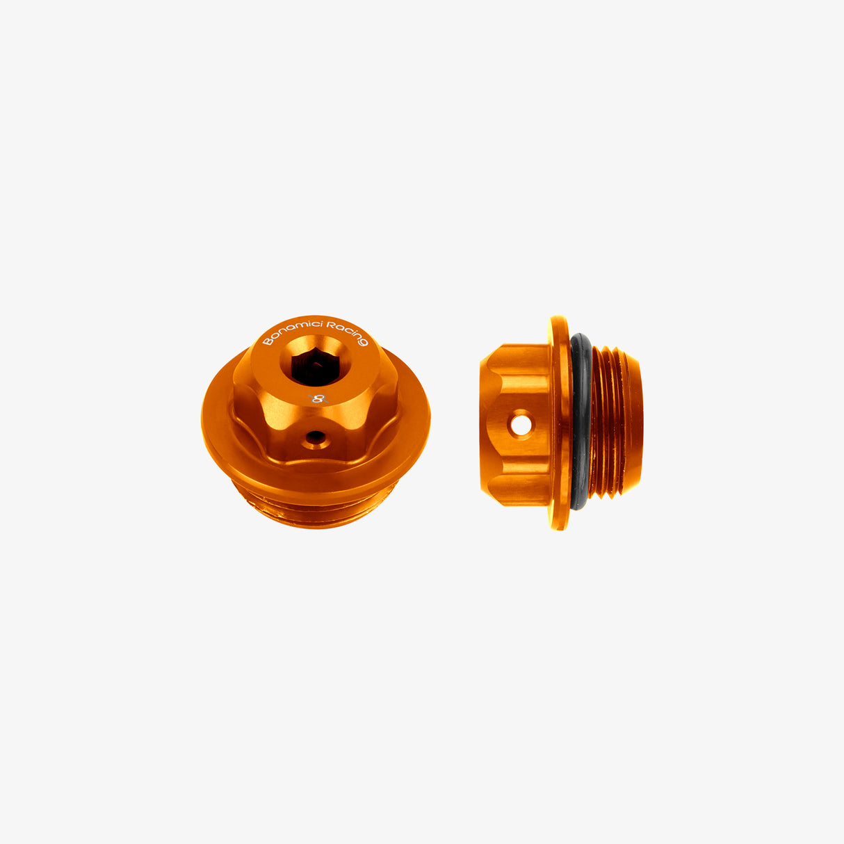 Aluminum oil cap for Ducati M22x1,5